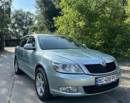Зеленый Шкода Октавия, объемом двигателя 2 л и пробегом 270 тыс. км за 6500 $, фото 1 на Automoto.ua