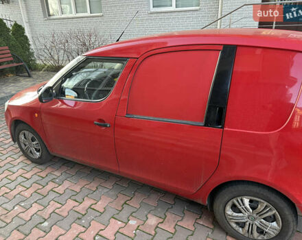 Красный Шкода Практик, объемом двигателя 1.2 л и пробегом 490 тыс. км за 3000 $, фото 8 на Automoto.ua