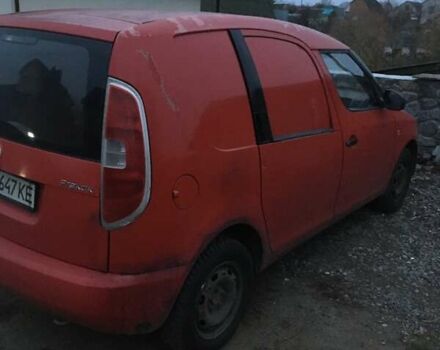 Красный Шкода Практик, объемом двигателя 1.2 л и пробегом 549 тыс. км за 2200 $, фото 3 на Automoto.ua