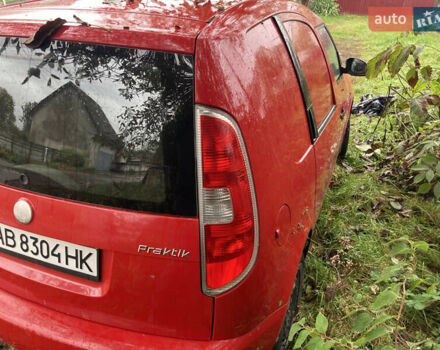 Червоний Шкода Практік, об'ємом двигуна 1.2 л та пробігом 191 тис. км за 1250 $, фото 2 на Automoto.ua