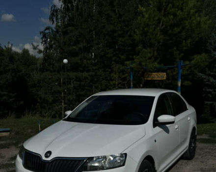 Белый Шкода Рапид, объемом двигателя 1.2 л и пробегом 159 тыс. км за 8800 $, фото 11 на Automoto.ua