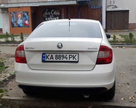 Белый Шкода Рапид, объемом двигателя 1.2 л и пробегом 178 тыс. км за 6700 $, фото 1 на Automoto.ua