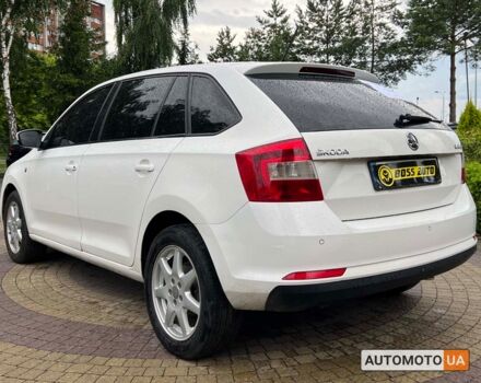 Белый Шкода Рапид, объемом двигателя 1.2 л и пробегом 228 тыс. км за 7000 $, фото 4 на Automoto.ua