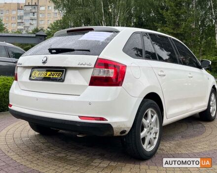 Белый Шкода Рапид, объемом двигателя 1.2 л и пробегом 228 тыс. км за 7000 $, фото 6 на Automoto.ua