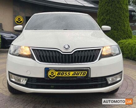 Белый Шкода Рапид, объемом двигателя 1.2 л и пробегом 228 тыс. км за 7000 $, фото 1 на Automoto.ua