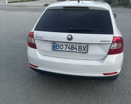 Білий Шкода Рапід, об'ємом двигуна 1.6 л та пробігом 152 тис. км за 7000 $, фото 4 на Automoto.ua