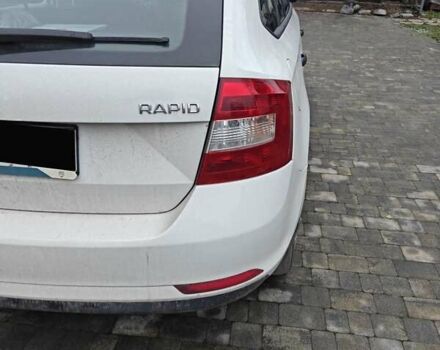 Белый Шкода Рапид, объемом двигателя 1.6 л и пробегом 207 тыс. км за 7500 $, фото 7 на Automoto.ua