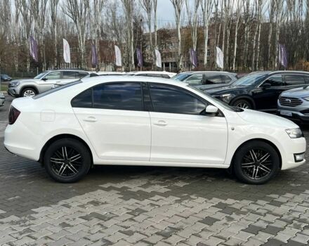 Белый Шкода Рапид, объемом двигателя 1.6 л и пробегом 189 тыс. км за 7900 $, фото 6 на Automoto.ua