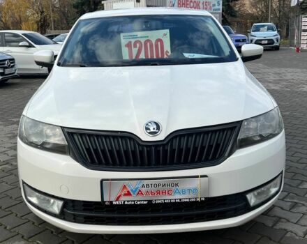 Белый Шкода Рапид, объемом двигателя 1.6 л и пробегом 189 тыс. км за 7900 $, фото 1 на Automoto.ua