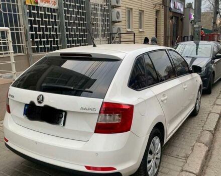 Белый Шкода Рапид, объемом двигателя 1.2 л и пробегом 154 тыс. км за 7500 $, фото 3 на Automoto.ua
