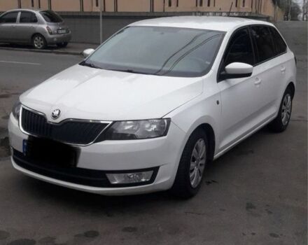 Белый Шкода Рапид, объемом двигателя 1.2 л и пробегом 154 тыс. км за 7500 $, фото 1 на Automoto.ua