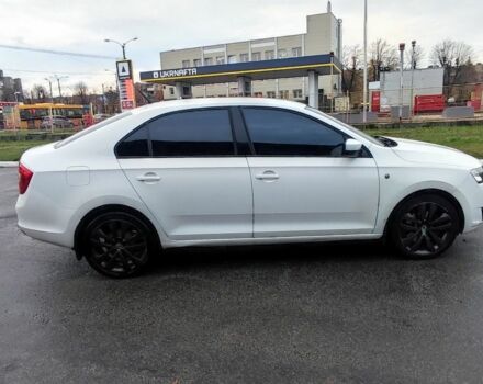 Шкода Рапид 2013 в Харькове на Automoto.ua Белый Шкода Рапид, объемом двигателя 1.2 л и пробегом 177 тыс. км за 6500 $, фото 5 на Automoto.ua