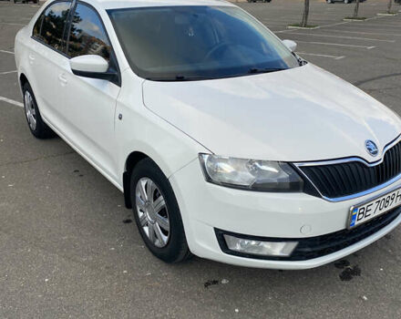 Белый Шкода Рапид, объемом двигателя 1.6 л и пробегом 175 тыс. км за 7300 $, фото 6 на Automoto.ua