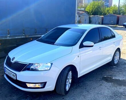 Шкода Рапид 2013 в Харькове на Automoto.ua Белый Шкода Рапид, объемом двигателя 1.6 л и пробегом 130 тыс. км за 9000 $, фото 1 на Automoto.ua