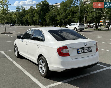 Белый Шкода Рапид, объемом двигателя 1.6 л и пробегом 214 тыс. км за 7900 $, фото 5 на Automoto.ua