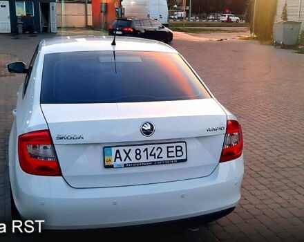 Белый Шкода Рапид, объемом двигателя 1.2 л и пробегом 176 тыс. км за 5500 $, фото 3 на Automoto.ua