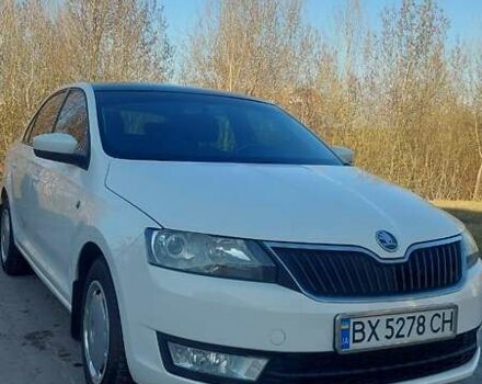 Белый Шкода Рапид, объемом двигателя 1.2 л и пробегом 122 тыс. км за 7500 $, фото 3 на Automoto.ua