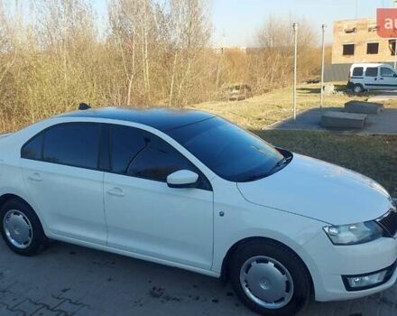 Белый Шкода Рапид, объемом двигателя 1.2 л и пробегом 122 тыс. км за 7500 $, фото 1 на Automoto.ua