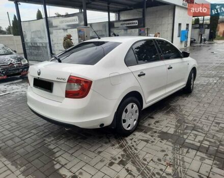 Белый Шкода Рапид, объемом двигателя 1.2 л и пробегом 291 тыс. км за 7000 $, фото 9 на Automoto.ua