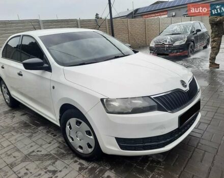 Белый Шкода Рапид, объемом двигателя 1.2 л и пробегом 291 тыс. км за 7000 $, фото 1 на Automoto.ua