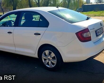Белый Шкода Рапид, объемом двигателя 1.6 л и пробегом 224 тыс. км за 8500 $, фото 6 на Automoto.ua