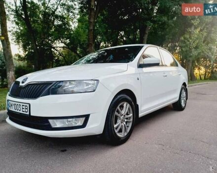 Шкода Рапид 2015 в Житомире на Automoto.ua Белый Шкода Рапид, объемом двигателя 1.6 л и пробегом 240 тыс. км за 6500 $, фото 9 на Automoto.ua