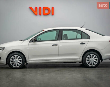 Білий Шкода Рапід, об'ємом двигуна 1.6 л та пробігом 78 тис. км за 11644 $, фото 2 на Automoto.ua