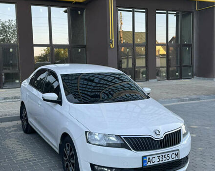 Белый Шкода Рапид, объемом двигателя 1.6 л и пробегом 160 тыс. км за 10000 $, фото 11 на Automoto.ua