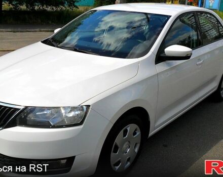 Белый Шкода Рапид, объемом двигателя 1.6 л и пробегом 110 тыс. км за 9900 $, фото 2 на Automoto.ua
