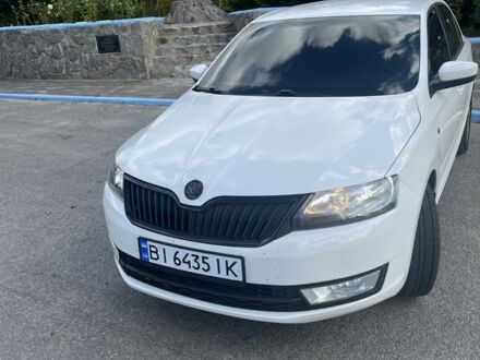 Білий Шкода Рапід, об'ємом двигуна 1.6 л та пробігом 198 тис. км за 7650 $, фото 1 на Automoto.ua