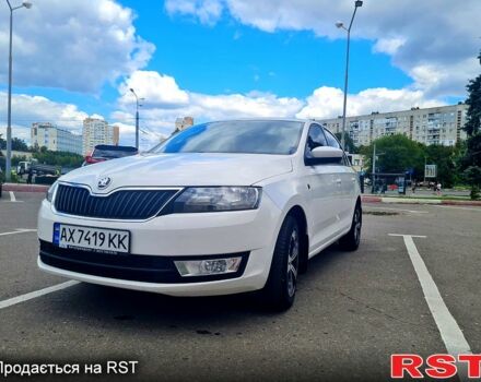 Белый Шкода Рапид, объемом двигателя 1.2 л и пробегом 170 тыс. км за 7300 $, фото 1 на Automoto.ua