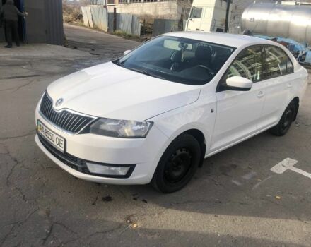Белый Шкода Рапид, объемом двигателя 1.6 л и пробегом 259 тыс. км за 7500 $, фото 1 на Automoto.ua