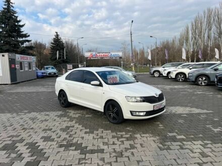 Белый Шкода Рапид, объемом двигателя 1.6 л и пробегом 189 тыс. км за 7900 $, фото 1 на Automoto.ua