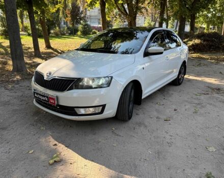 Білий Шкода Рапід, об'ємом двигуна 1.6 л та пробігом 374 тис. км за 6490 $, фото 1 на Automoto.ua