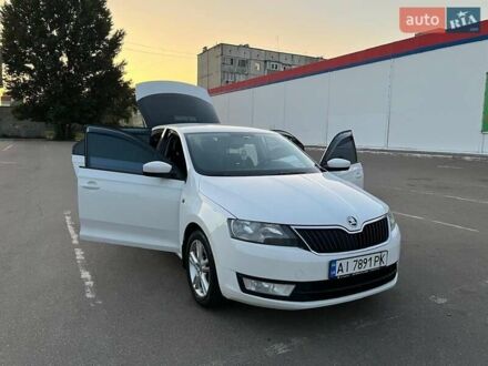 Шкода Рапид 2013 в Киеве на Automoto.ua Белый Шкода Рапид, объемом двигателя 1.6 л и пробегом 217 тыс. км за 7700 $, фото 1 на Automoto.ua