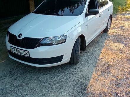 Білий Шкода Рапід, об'ємом двигуна 1.6 л та пробігом 252 тис. км за 7000 $, фото 1 на Automoto.ua