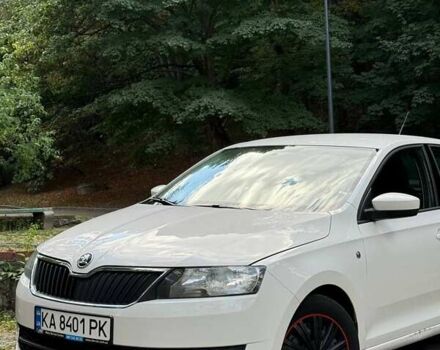 Белый Шкода Рапид, объемом двигателя 1.6 л и пробегом 189 тыс. км за 8500 $, фото 1 на Automoto.ua