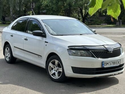 Шкода Рапид 2013 в Конотопе на Automoto.ua Белый Шкода Рапид, объемом двигателя 1.2 л и пробегом 196 тыс. км за 6900 $, фото 1 на Automoto.ua