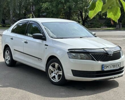 Белый Шкода Рапид, объемом двигателя 1.2 л и пробегом 196 тыс. км за 6900 $, фото 1 на Automoto.ua