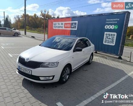 Белый Шкода Рапид, объемом двигателя 1.2 л и пробегом 179 тыс. км за 6800 $, фото 1 на Automoto.ua