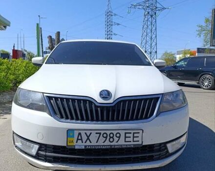 Белый Шкода Рапид, объемом двигателя 1.6 л и пробегом 184 тыс. км за 8300 $, фото 1 на Automoto.ua