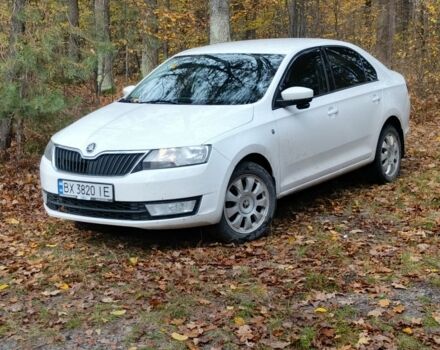 Белый Шкода Рапид, объемом двигателя 1.6 л и пробегом 287 тыс. км за 6900 $, фото 1 на Automoto.ua