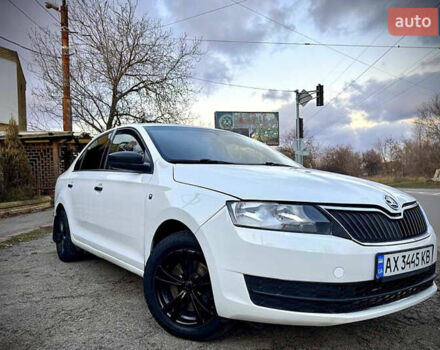 Білий Шкода Рапід, об'ємом двигуна 1.6 л та пробігом 221 тис. км за 5500 $, фото 1 на Automoto.ua