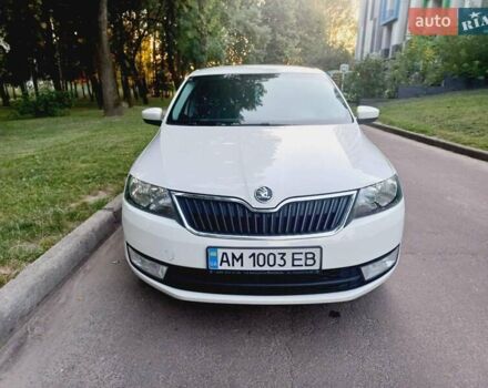 Шкода Рапид 2015 в Житомире на Automoto.ua Белый Шкода Рапид, объемом двигателя 1.6 л и пробегом 240 тыс. км за 6500 $, фото 1 на Automoto.ua