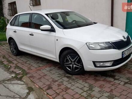 Белый Шкода Рапид, объемом двигателя 1.6 л и пробегом 223 тыс. км за 8300 $, фото 1 на Automoto.ua