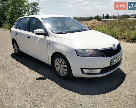Білий Шкода Рапід, об'ємом двигуна 1.6 л та пробігом 223 тис. км за 8600 $, фото 1 на Automoto.ua
