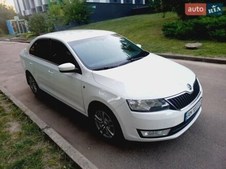 Білий Шкода Рапід, об'ємом двигуна 1.6 л та пробігом 240 тис. км за 7700 $, фото 1 на Automoto.ua