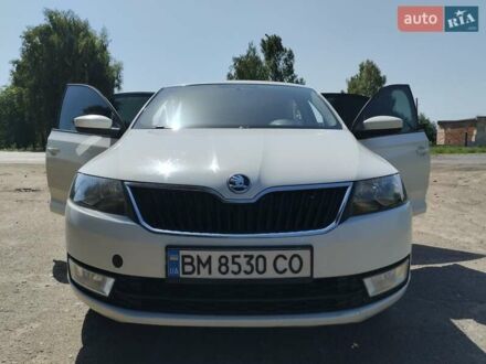Шкода Рапид 2015 в Ромнах на Automoto.ua Белый Шкода Рапид, объемом двигателя 1.6 л и пробегом 164 тыс. км за 9900 $, фото 1 на Automoto.ua