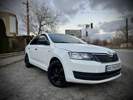 Білий Шкода Рапід, об'ємом двигуна 1.6 л та пробігом 221 тис. км за 6200 $, фото 1 на Automoto.ua