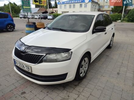 Белый Шкода Рапид, объемом двигателя 1.4 л и пробегом 236 тыс. км за 6900 $, фото 1 на Automoto.ua